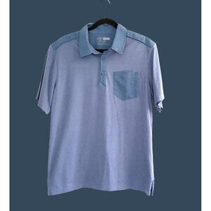 5.11 TACTICAL MENS BLUE SHORT SLEEVE SHORT SLEEVE POLO SHIRT SIZE LARGE